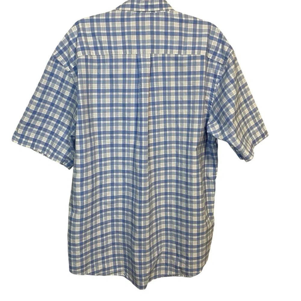 Harvie & Crosbie Oxford - Blue Check - XL - Bangladesh - Picture 2 of 7